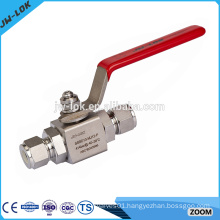 China Mini Steel Pneumatic Ball Valve